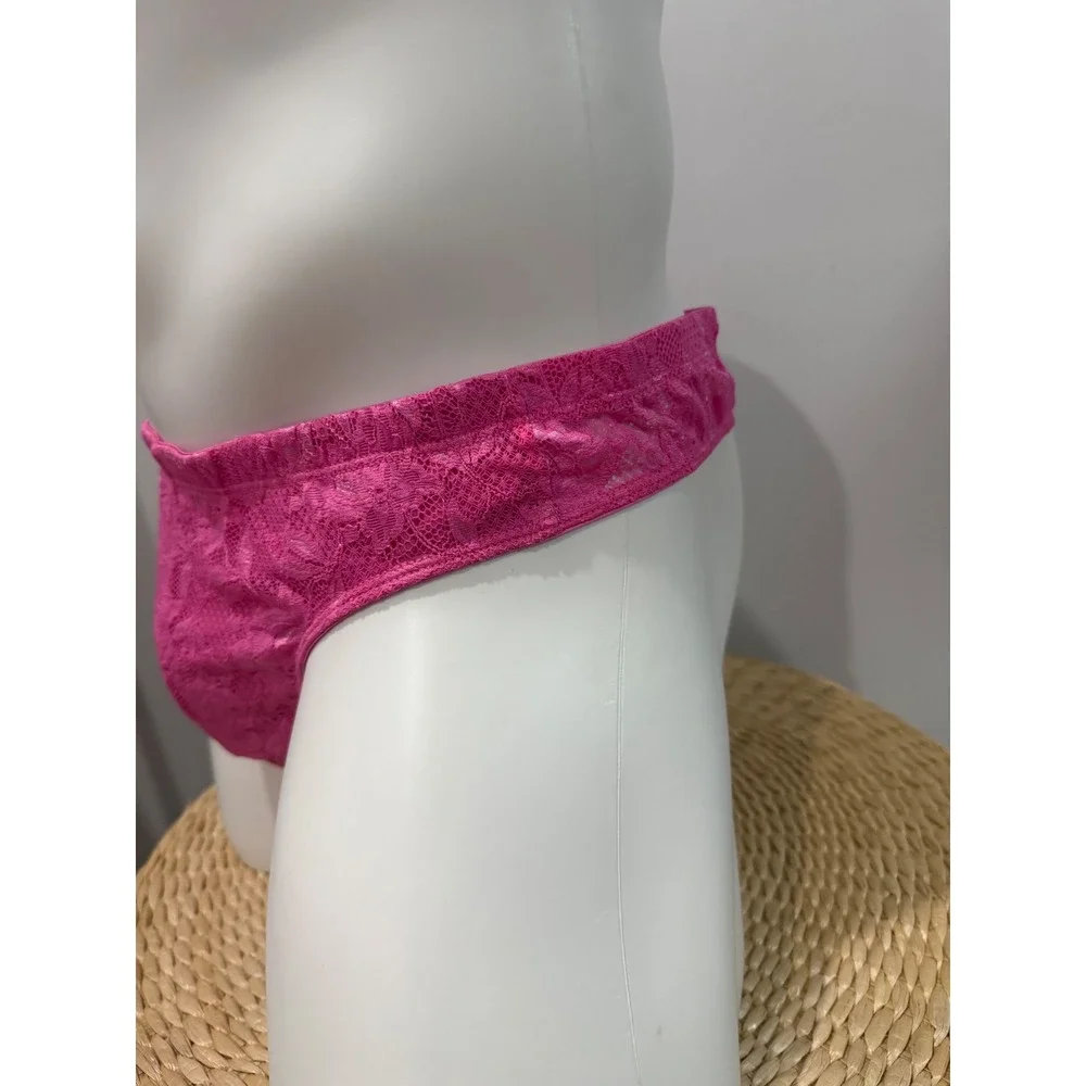 Cosabella Never Say Never Men's Classic G-String Rani Pink XL NWT